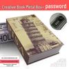 Cross-Border E-commerce Book Safe with Password Lock - Creative Storage Box & Metal Piggy Bank