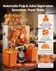 Commercial Orange Juicer Machine, 120W Electric Orange Juice Press, Stainless Steel Orange Squeezer for 20 per Minute, Lemon Citrus Pomegranates