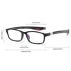 Stretchable Frame Anti Blue Light Presbyopia Glasses +0.75 +1.75 +2.5 for Men Preventing Dropped Neck Hanging
