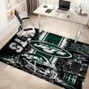 1pc New York Jets logo Print Area Rug - Soft, Washable Non-Slip Indoor Mat, Living Room, Home Office Decorative Rug,Office Decorative