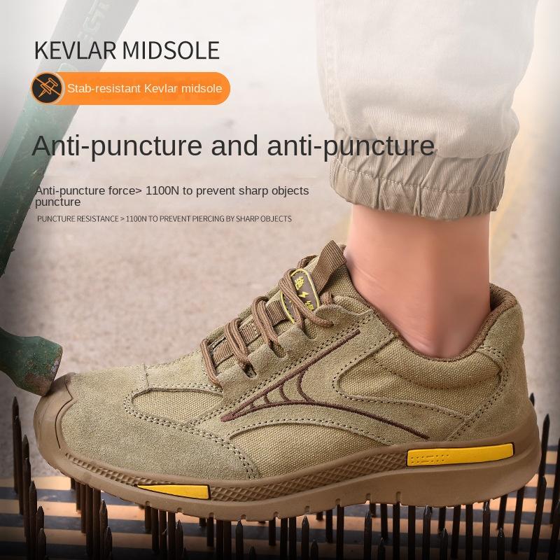 Labor Insurance Shoes, Anti-smashing and Anti-piercing Lightweight, Non-slip and Oil-resistant Welder Insulated 6KV Work Shoes