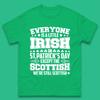 Schottisches St. Patrick's Day Herren T-Shirt Damen Oberteile T-Shirts