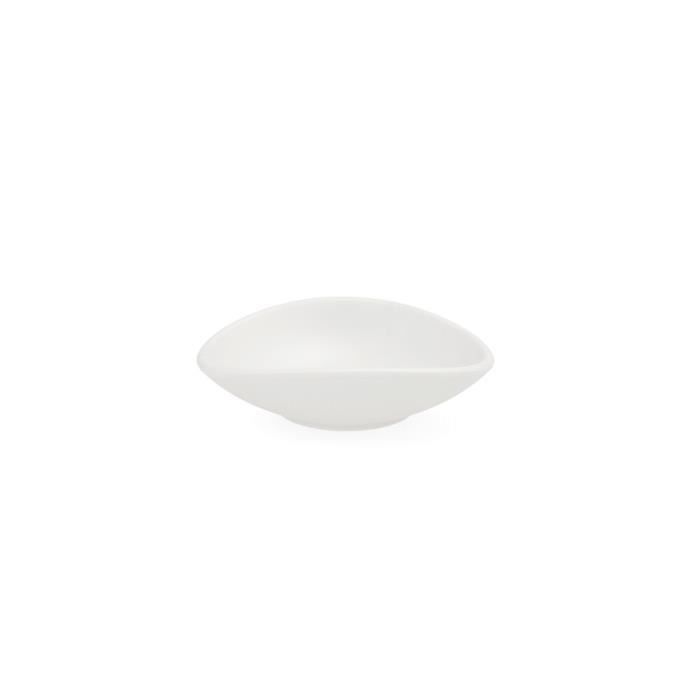 Bol - Quid Select - Blanc - Plastique - 13 x 11 x 3,5 cm - 6 Unités