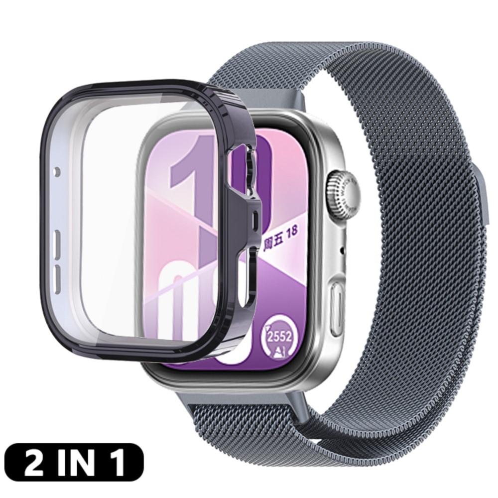 Case+Milanese loop Band for Huawei Watch Fit 4 Pro strap Accessories metal Stainless Steel correa Bracelet for huawei fit 4 band