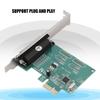 PCI E Parallel Port Expansion Card, Parallel Port DB25 LPT Printer to PCI E Express Card Converter Adapter