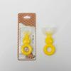 Children's U-Shaped Silicone Toothbrush with Soft Bristles for Toddlers and Kids