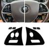 For Jaguar XF Button Stickers Black Covers 2012 to 2015 For Jaguar X250 Car Accessories Interior AC Gear Switch Repair Decals