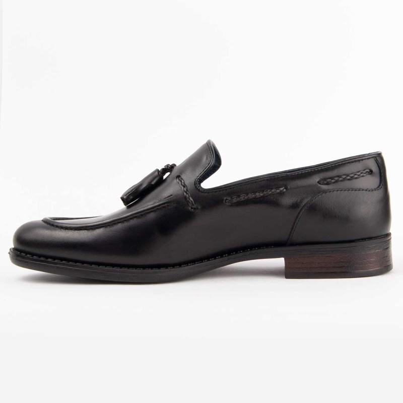 Men's Leather Loafer. Purapiel Moretto3 102781