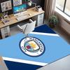 Manchester City FC Pattern Rug, Indoor/Outdoor Mat, for Picnic, Gameroom, Bedroom, Office, Living Room, Home Decor Carpet, Birthday Gift
