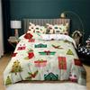 Fresh Flowers Quilt Cover Set  Bed Linens Bedding Adults Winter Duvet Cover Twin Full Queen King Bedroom Set Housse De Couette