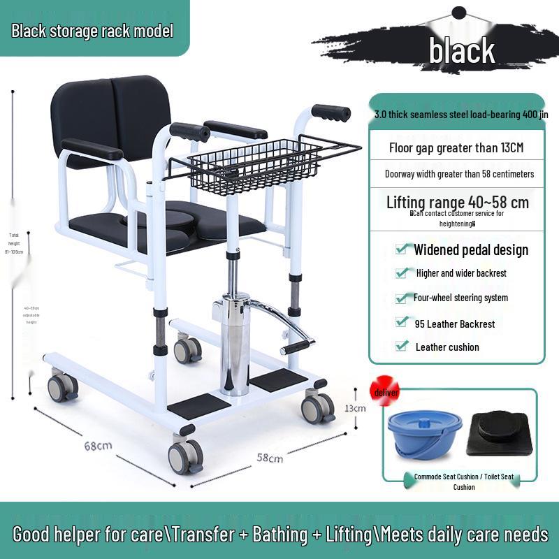 Home Use Hydraulic Lift for Elderly and Bedridden Patient Transfer
