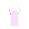 Francfranc Tiny Folding Umbrella Suitable for both sunny and rainy (46cm, Lavender) - days.