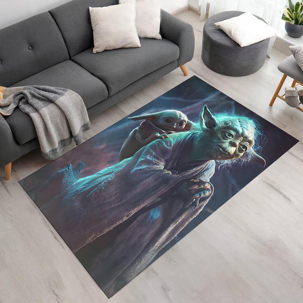 Star Wars Floor Rug Office Rug Suitable for Playrooms Game Room Hallway Foyer Anti-slip Rug Decorate Offices Perfect Birthday Christmas Gift Idea