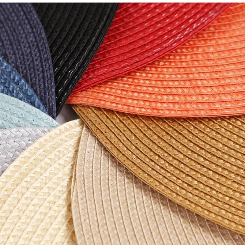 Round Woven Placemats Heat Resistant Non Slip For Kitchen Table Holiday Home Use
