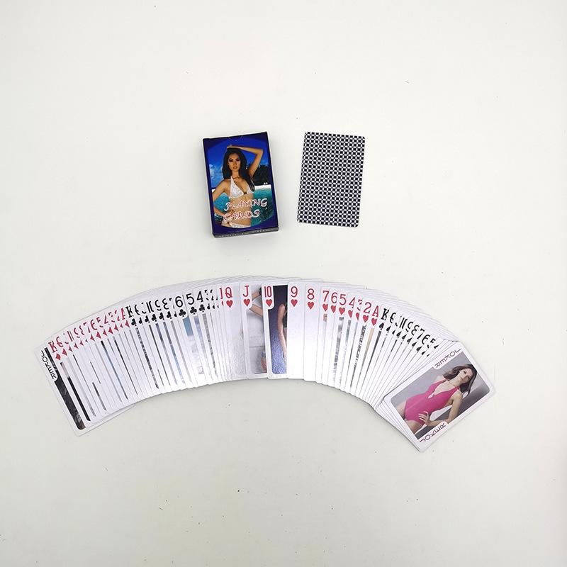 1 Deck Bikini Badeanzug Schönheiten Spielkarten, Poker - für Erwachsenenunterhaltung Geschenke