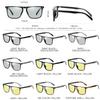 High-quality Fashion Foldable Polarized Sunglasses Men Women Vintage Portable Folding Metal Frame Sun Glasses UV400