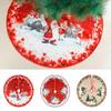 25-calowy Ornament Spódnicy Choinkowej Dekoracje Choinkowe Dekoracja Dolna Tkanina Spódnica Choinkowa Navidad Nowy Rok