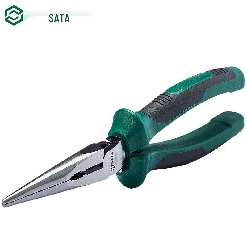 SATA 6-inch Effort-Saving Pointed Nose Pliers 6 inch