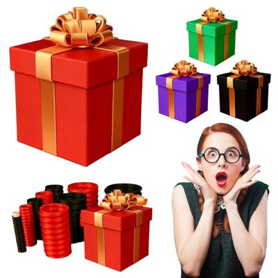 Nested Screw Gift Box Puzzle 10-Layer Matryoshka Style Challenge Reusable Prank Christmas Gift Packaging Container