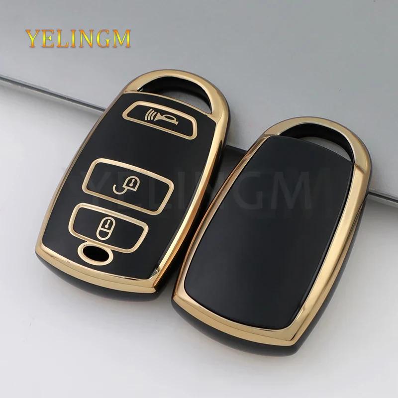Car Remote Key Shell Fob For Kia Grand Carnival Sedona Tpu Holder Car Key Case Cover Keychain Protector Accessories