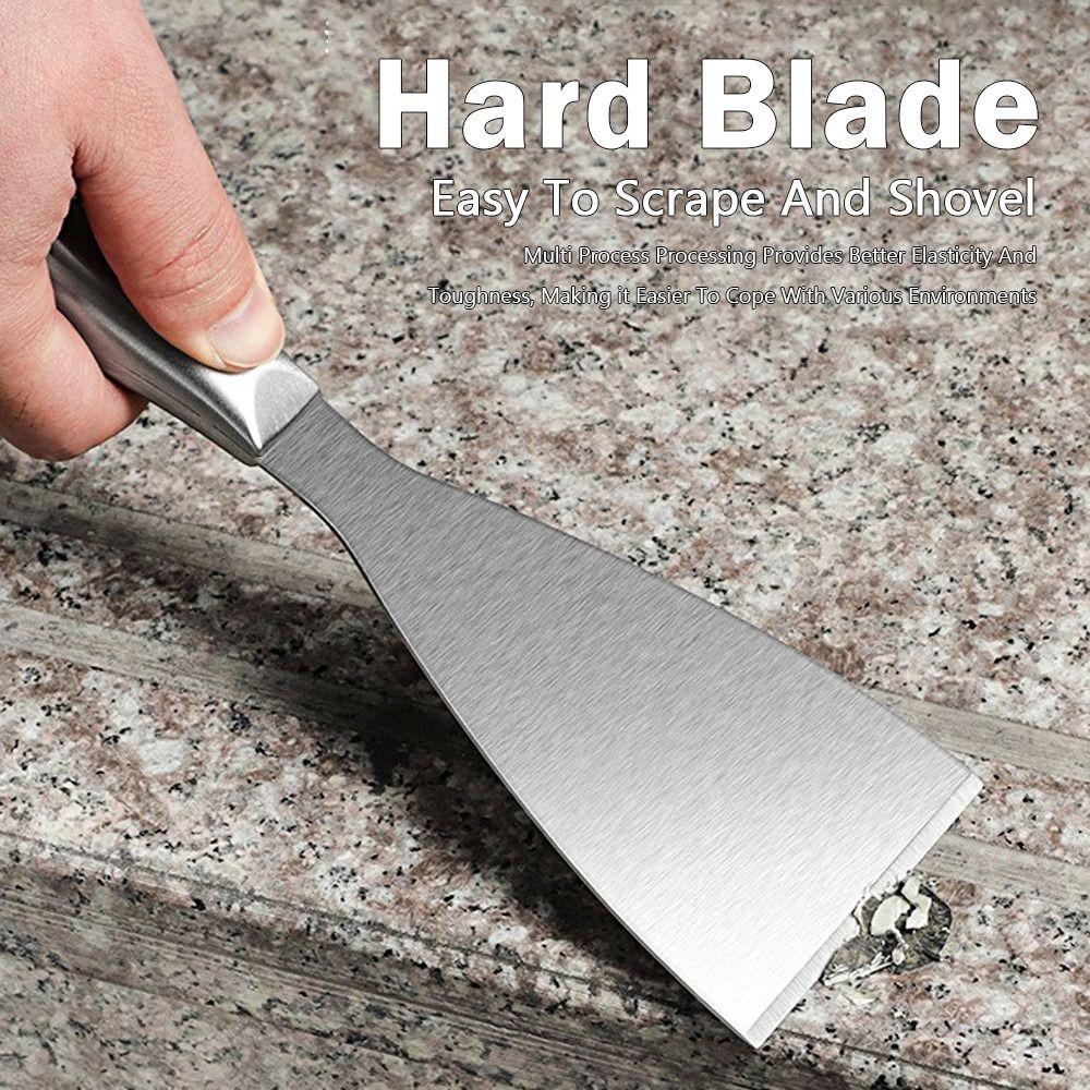

New Stainless Steel Putty Shovel Thickened Rustproof Paint Tool Durable Scraper Home Repair 1.5 inches