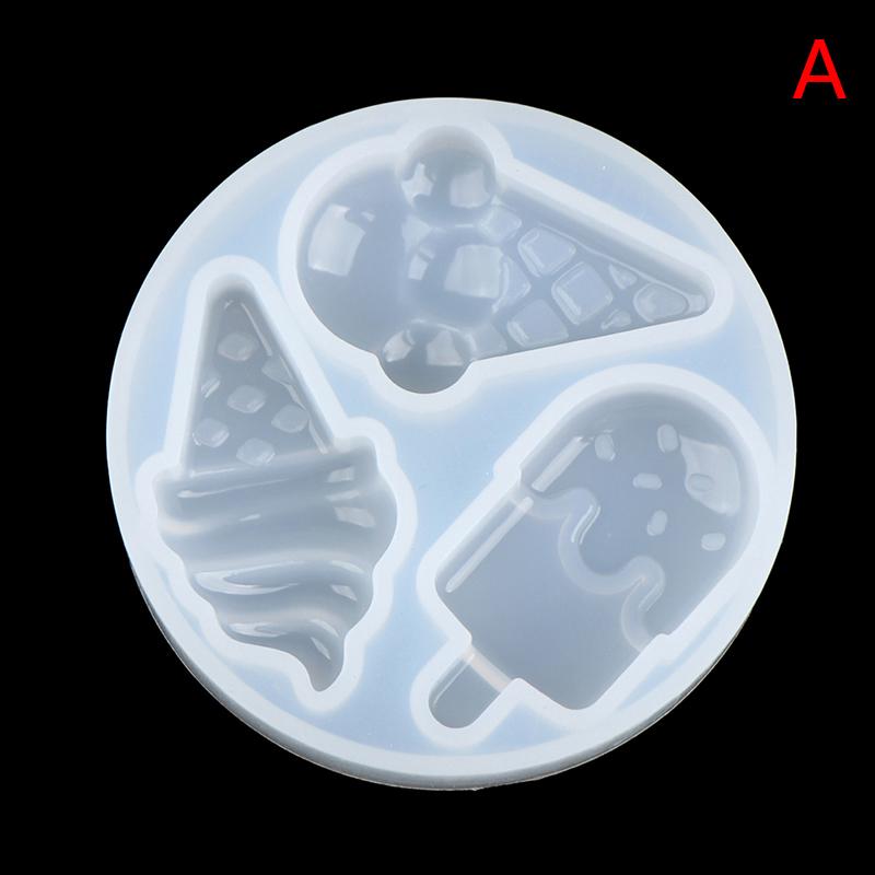Diy Ice Cream Popsicle Silicone Mold Kawaii Food Cabochon Diy Decoden Supplies