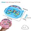 Children's Magnetic Doodle Board with Pen & Beads Drawing Toy for 3-8 Years Kids Educational Boy Girl Montessori Gift Boys Girls