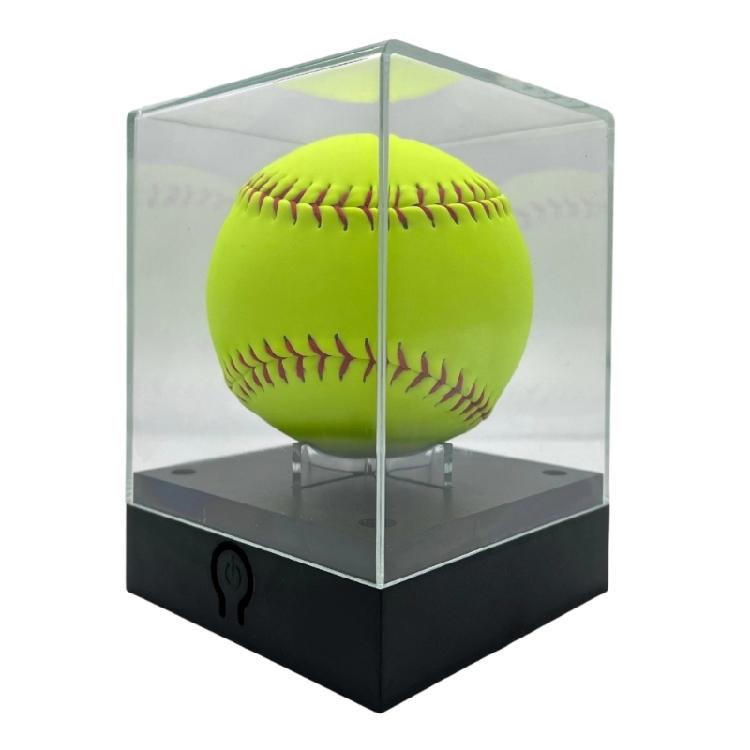 Sports Memorabilia Showcases Box Illuminated Sports Display Box With Multicolor LED Light for Home Decoration