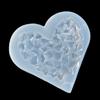 DIY Crafts Diamond Love Epoxy Resin Mold Crystal Stone Ornaments Silicone Mould