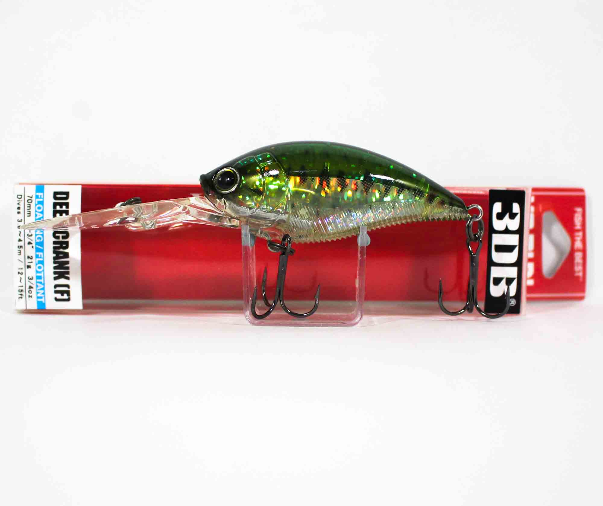 

Плавающая приманка Yo Zuri Duel 3DB Deep Crank 70 мм R1108-PBB (5075)