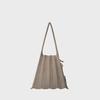 Lucky Pleats Knit S Milk Coffee