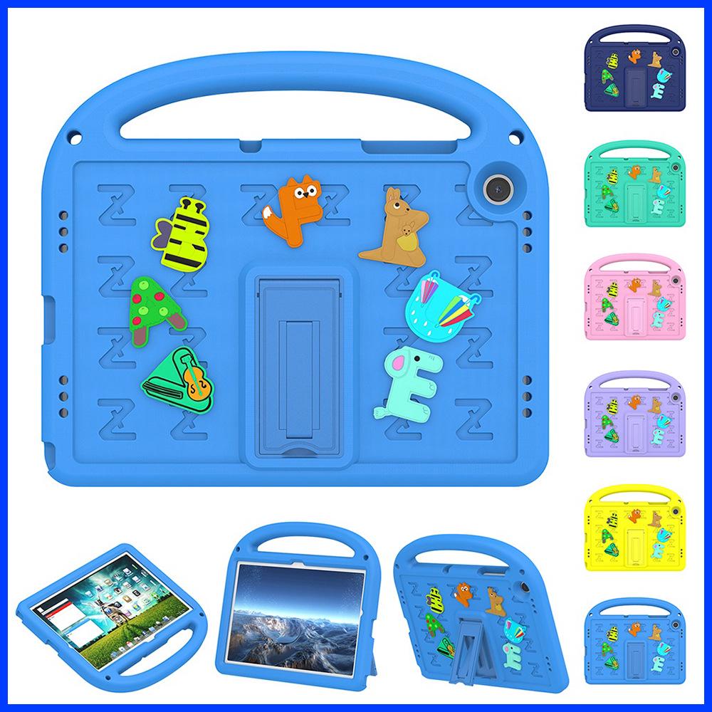 Compatible Protective Case with Stand for Samsung Tablet A11, A9, A7 Lite - Childproof, Anti-Drop Design