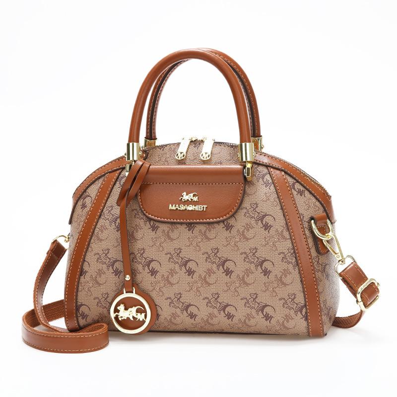 Kissenbeutel 2025 neue Damentasche Damenmode Blumentrend vielseitig große Kapazität Schulter Umhängetasche Damentasche