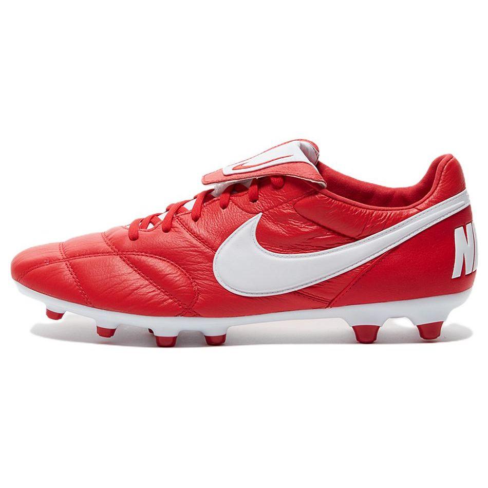 

Nike Premier 2 FG Firm Ground Soccer Shoes Men Soccer Shoes Red White 917803-616 43