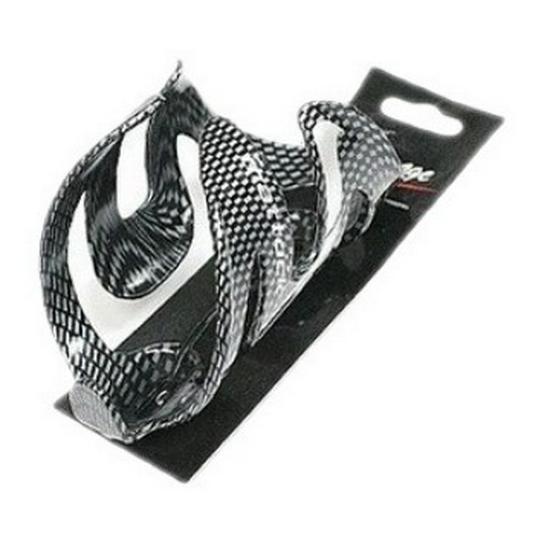 Bicycle Cup Holder: Fiberglass Kettle Holder with Carbon Fiber Pattern and Plastic Double-Wing Design