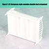 1/12 European Styles Wooden Doll House Bed For Miniature Room Decoration And Collectible Scene Display Accessories
