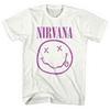 Nirvana - Purple Happy Face Shirt (T-Shirt)