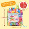 coccoro Color Balls, Rainbow 7 Colors, 200 Balls, 6cm Ball Pool with Storage Bag