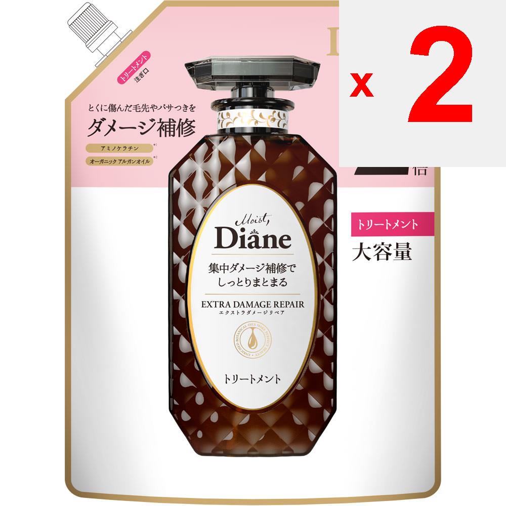 Nature Labo Moist Diane Perfect Beauty Extra Damage Repair Treatment Nachfüllpackung, großes Fassungsvermögen, 660 ml, Perfect Beauty Diane Shampoo/Spülung (Schadenspflege
