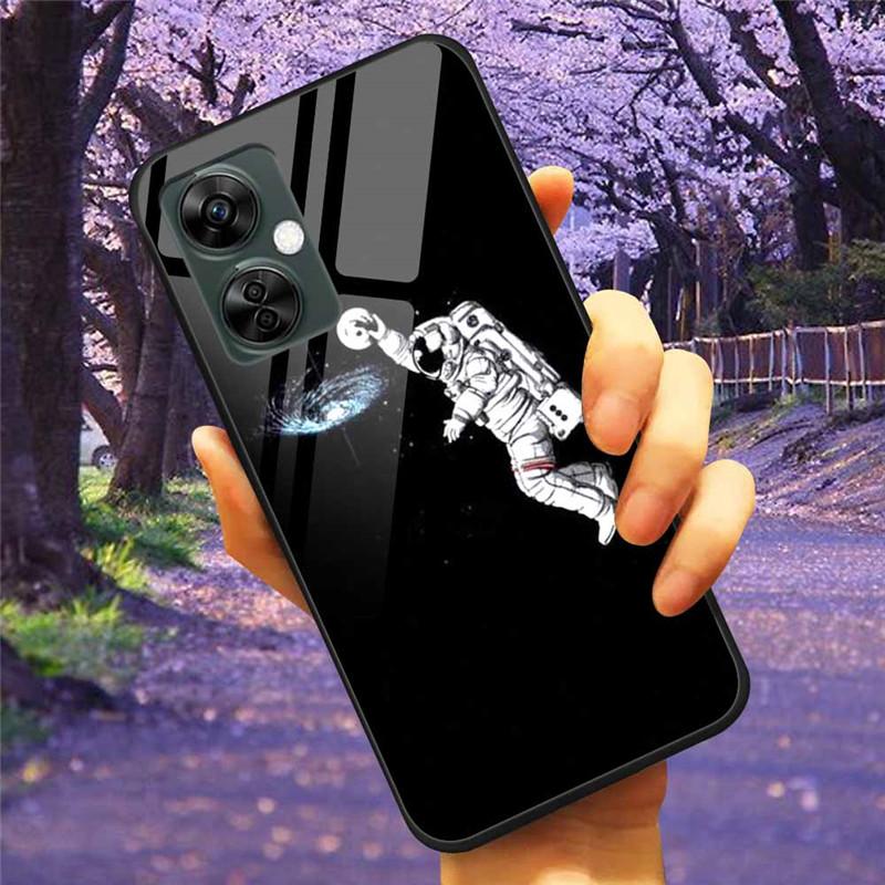 For OnePlus Nord CE 3 Lite 5G Case Tempered Glass Hard Cover Soft Bumper for One Plus Nord CE3 Lite N30 Phone Shell Capa CE3Lite