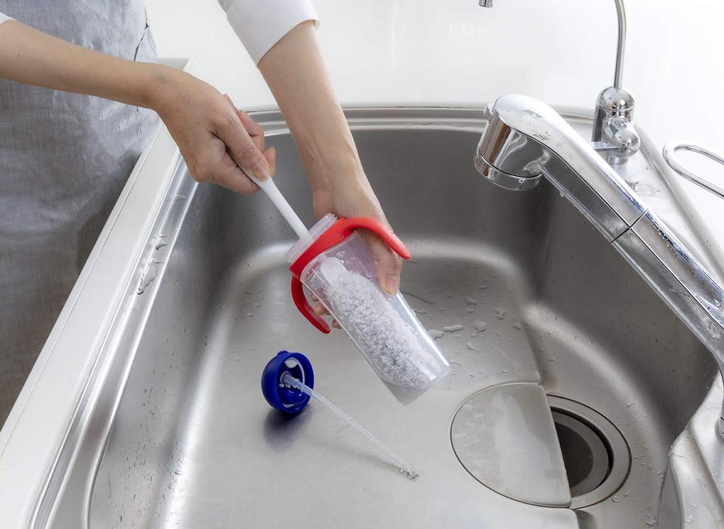 Sanko Bikkuri Baby Tassenreiniger, Grau