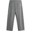 ZARA American Style Loose Solid Color Comfortable Drawstring Casual Pants Men bottoms Gray 07380107-35