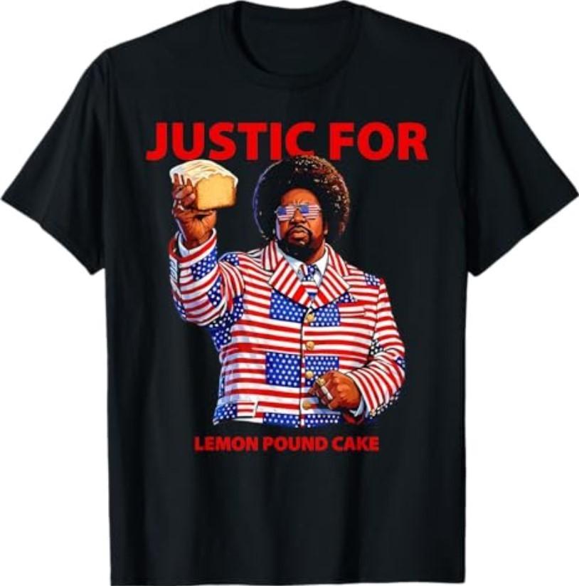 Justice for Lemon Pound Cake T-Shirt S разноцветный