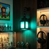 Minecraft Pixel Wall Lamp Rgb Led Remote Control Creative Decor For Gaming Fans