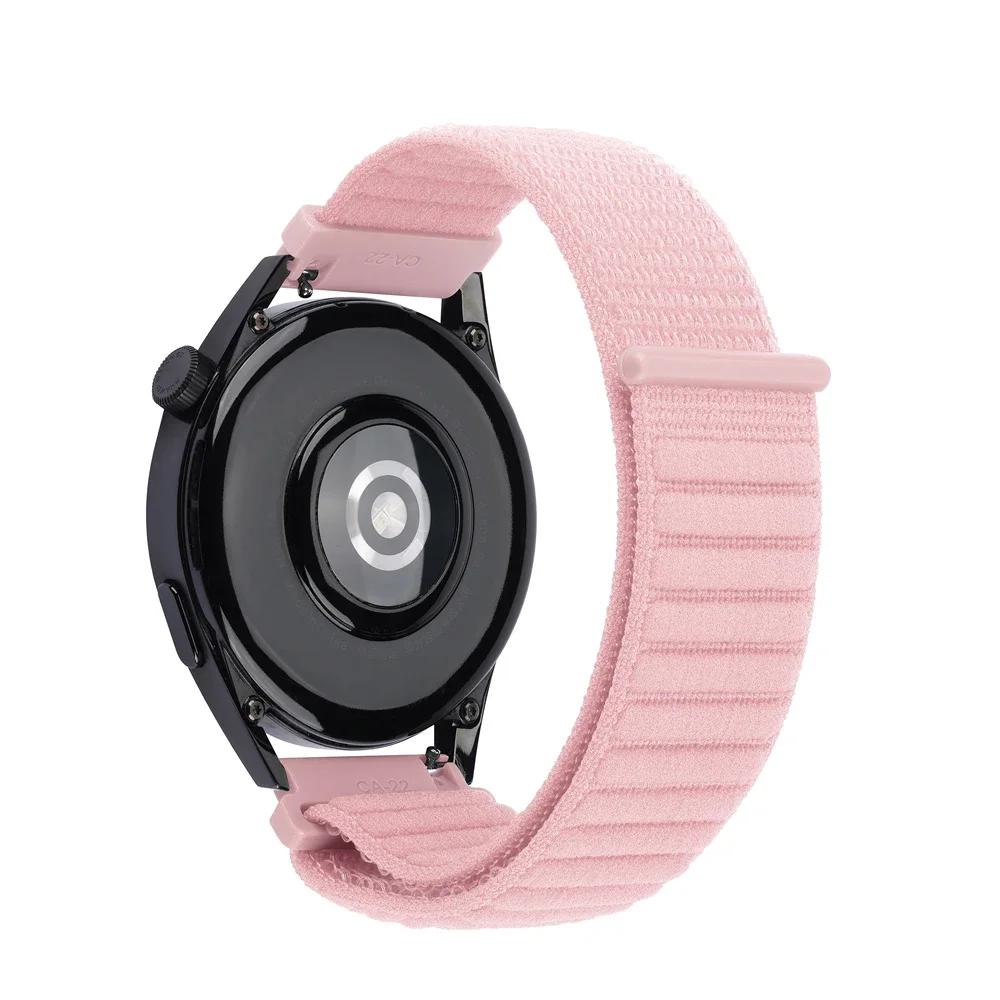 Nylon Loop Band For HUAWEU WATCH 5 4 3 Pro 46mm Strap GT 5 4 3 2 46mm/GT 3 2 42mm Replace Bracelet 22mm 20mm Watchband for HONOR