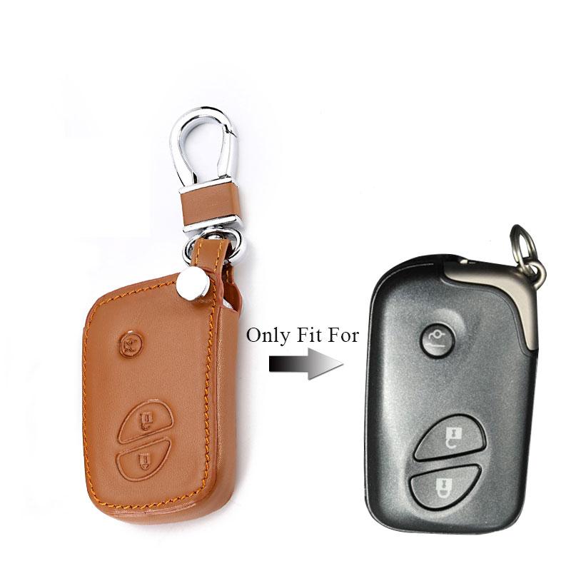 Leather Key Cover For Lexus CT200H GX400 GX460 IS250 IS300C RX270 ES240 ES350 LS460 GS300 450h 460h Shell Case Car Accessories