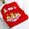 Cartoon Baby Double Layer Cloud Blanket for Newborns - Spring/Autumn Photography Blanket
