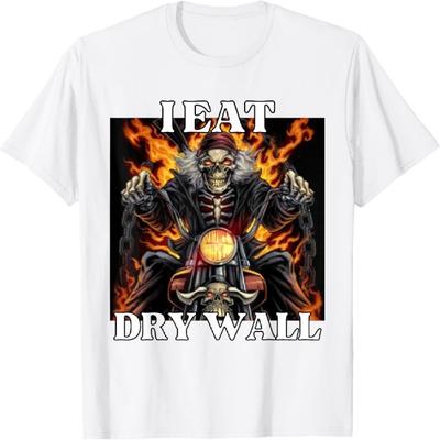 AANGED I Eat Drywall Funny Cringe Hard Skeleton Meme T-Shirt