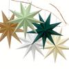 5pcs Star Decorations 30cm - Festive Mixed Colors - Ideal for New Year'S Celebrations,Easy Hang Design,Star Decorations for Home