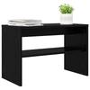 TV Stand Black Oak Effect 60 x 30 x 40 cm Engineered Wood